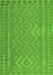 Southwestern Green Country Rug, con2547grn