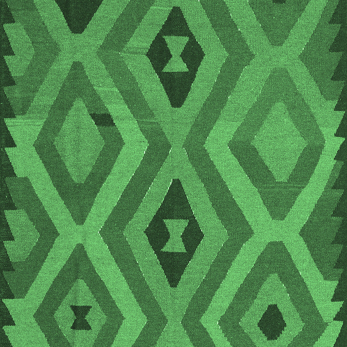 Southwestern Emerald Green Country Rug, con2548emgrn
