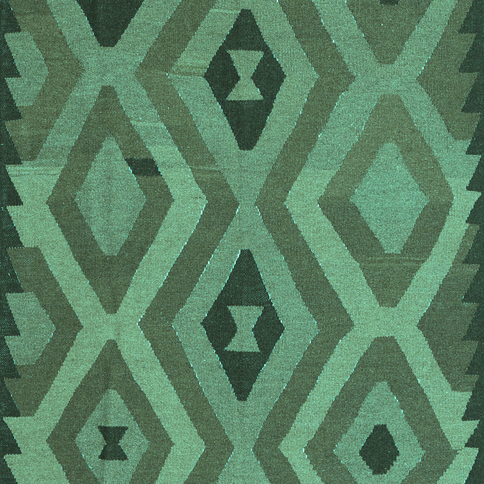 Southwestern Turquoise Country Rug, con2548turq