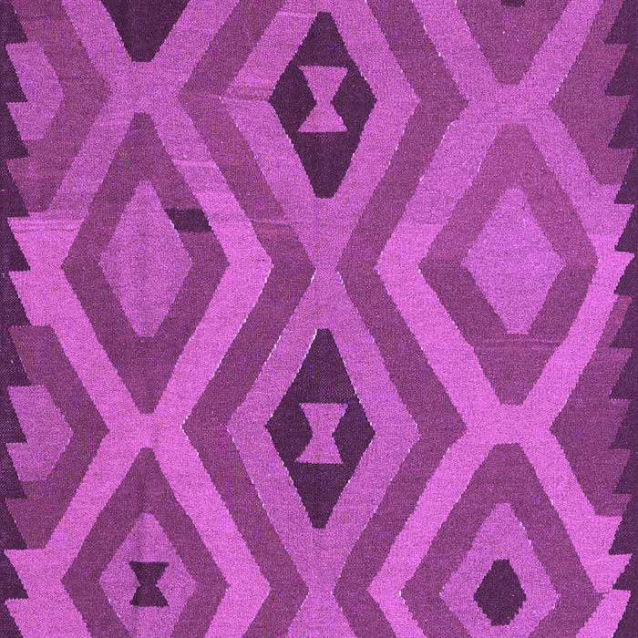 Machine Washable Southwestern Purple Country Area Rugs, wshcon2548pur