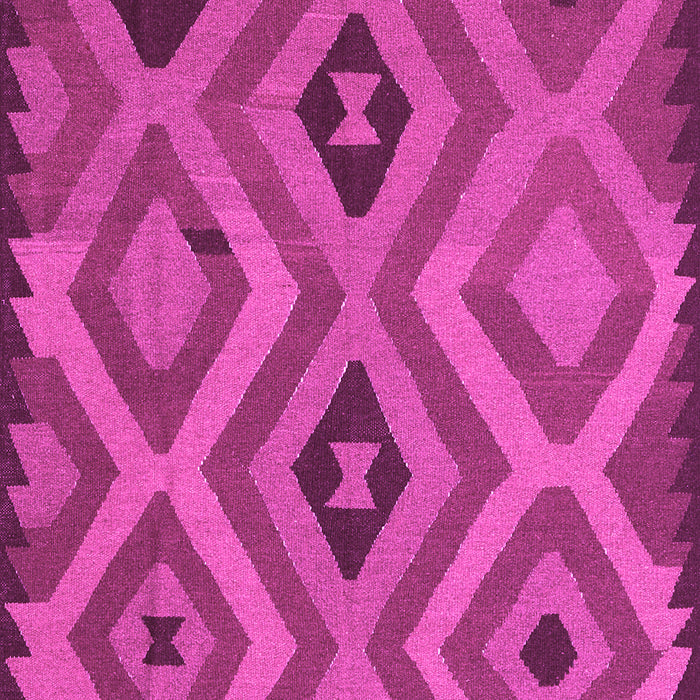 Machine Washable Southwestern Pink Country Rug, wshcon2548pnk