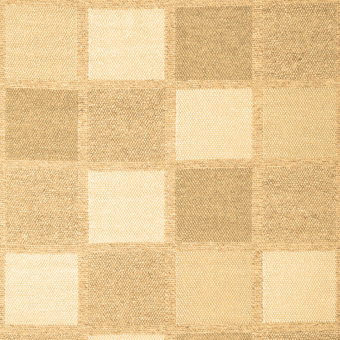 Machine Washable Checkered Brown Modern Rug, wshcon2549brn