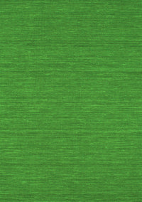 Abstract Green Contemporary Rug, con254grn