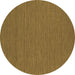 Round Machine Washable Abstract Brown Contemporary Rug, wshcon254brn