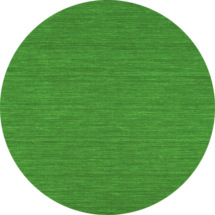 Square Abstract Green Contemporary Rug, con254grn