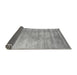 Thickness of Contemporary Gray Modern Rug, con2550