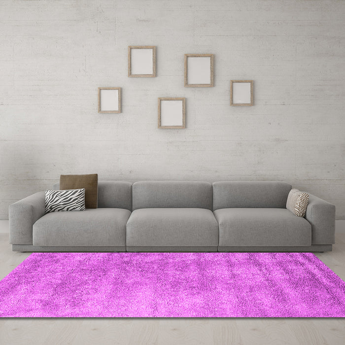 Machine Washable Abstract Pink Contemporary Rug in a Living Room, wshcon2550pnk
