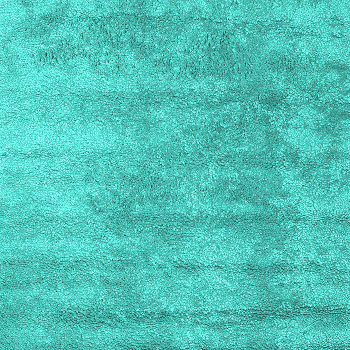 Machine Washable Abstract Turquoise Contemporary Area Rugs, wshcon2550turq