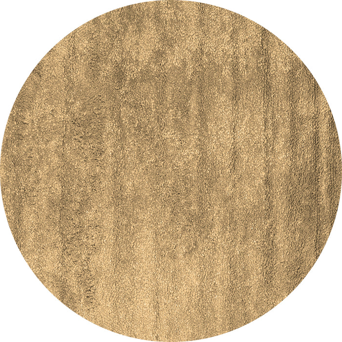 Round Machine Washable Abstract Brown Contemporary Rug, wshcon2550brn
