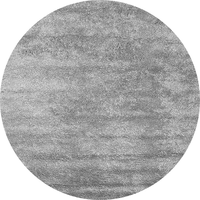 Square Abstract Gray Contemporary Rug, con2550gry