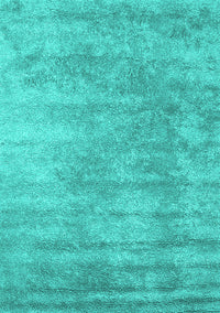 Abstract Turquoise Contemporary Rug, con2550turq