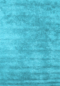 Abstract Light Blue Contemporary Rug, con2550lblu