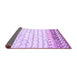 Sideview of Abstract Purple Contemporary Rug, con2551pur