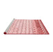 Contemporary Red Washable Rugs