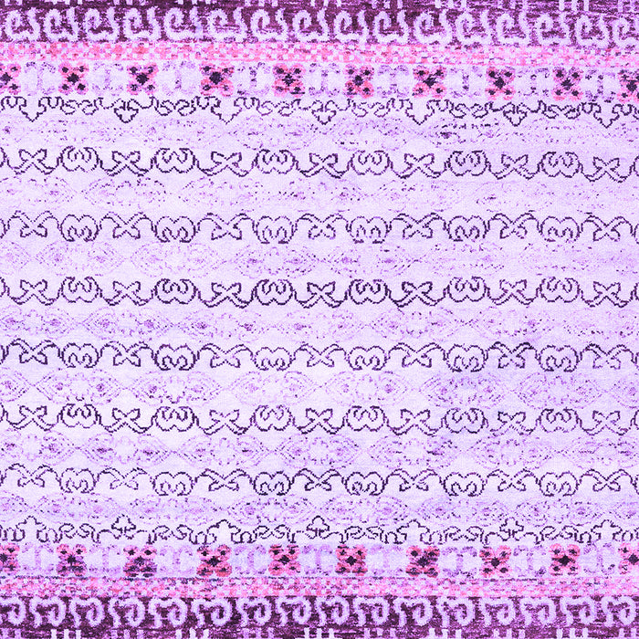 Abstract Purple Contemporary Rug, con2551pur