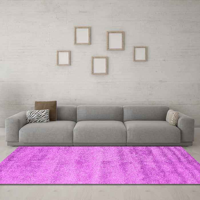Machine Washable Abstract Pink Contemporary Rug in a Living Room, wshcon2552pnk