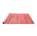 Contemporary Red Washable Rugs