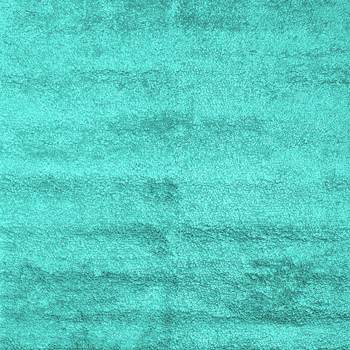 Machine Washable Abstract Turquoise Contemporary Area Rugs, wshcon2552turq