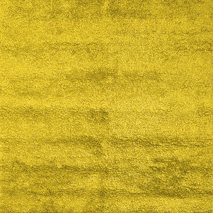Abstract Yellow Contemporary Rug, con2552yw