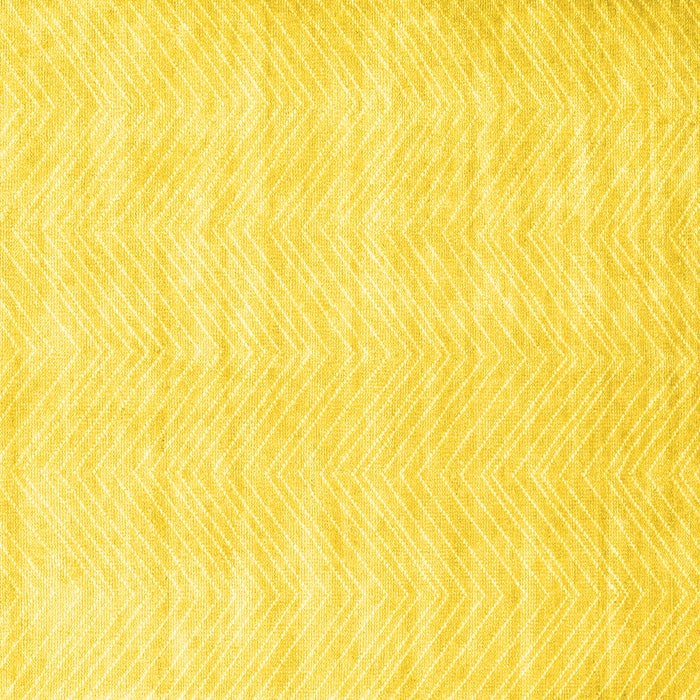 Square Solid Yellow Modern Rug, con2554yw