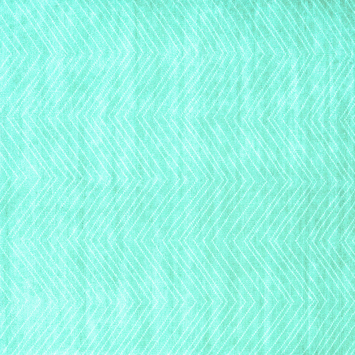Square Solid Turquoise Modern Rug, con2554turq