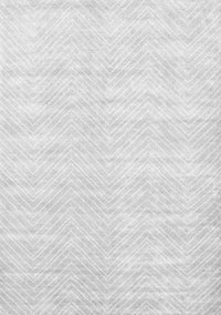 Solid Gray Modern Rug, con2554gry