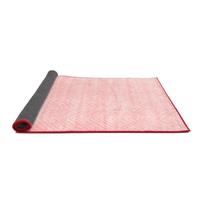 Solid Red Modern Area Rugs