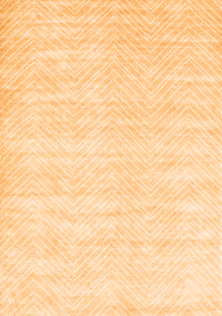 Solid Orange Modern Rug, con2554org