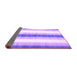 Sideview of Abstract Purple Contemporary Rug, con2555pur