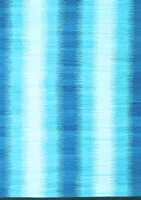 Abstract Light Blue Contemporary Rug, con2555lblu