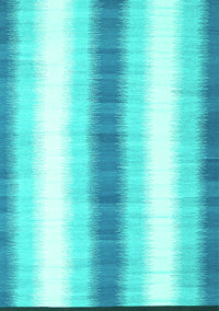 Abstract Turquoise Contemporary Rug, con2555turq