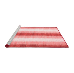 Contemporary Red Washable Rugs