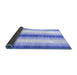 Sideview of Abstract Blue Contemporary Rug, con2555blu