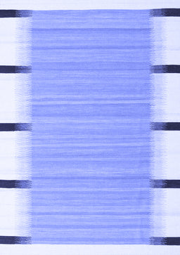 Abstract Blue Contemporary Rug, con2556blu