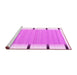 Sideview of Machine Washable Abstract Pink Contemporary Rug, wshcon2556pnk