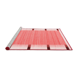 Contemporary Red Washable Rugs