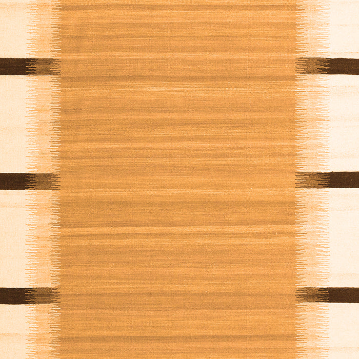 Abstract Orange Contemporary Rug, con2556org