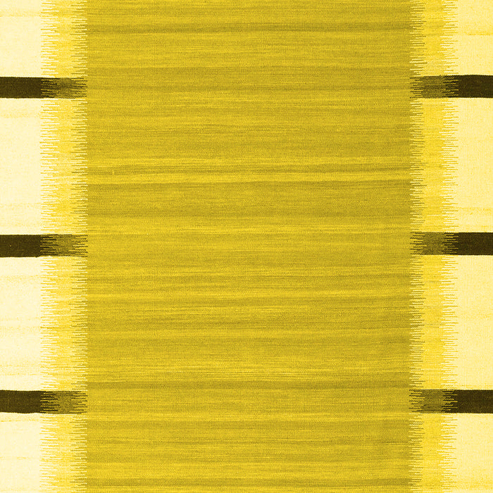 Machine Washable Abstract Yellow Contemporary Rug, wshcon2556yw