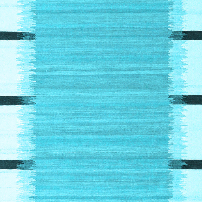 Abstract Light Blue Contemporary Rug, con2556lblu