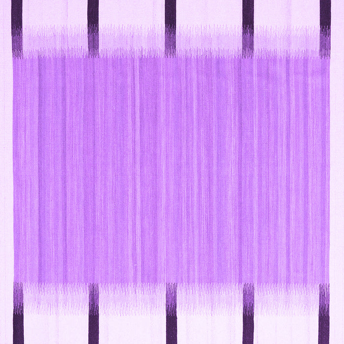 Square Abstract Purple Contemporary Rug, con2556pur