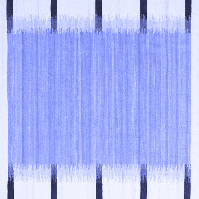 Square Abstract Blue Contemporary Rug, con2556blu