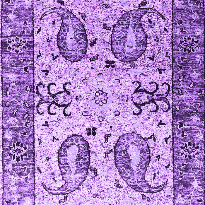 Abstract Purple Contemporary Rug, con2557pur