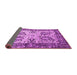 Sideview of Abstract Pink Contemporary Rug, con2557pnk