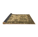 Sideview of Abstract Brown Contemporary Rug, con2557brn