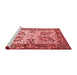 Contemporary Red Washable Rugs