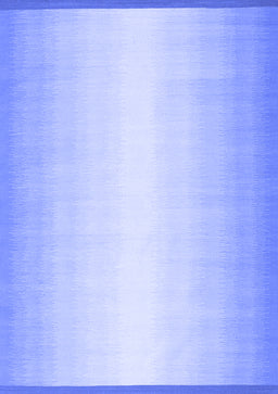 Abstract Blue Contemporary Rug, con2558blu