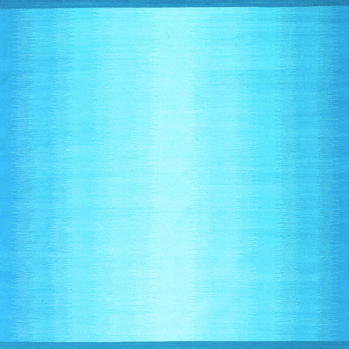 Square Machine Washable Abstract Light Blue Contemporary Rug, wshcon2558lblu