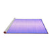 Sideview of Machine Washable Abstract Purple Contemporary Area Rugs, wshcon2558pur