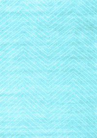 Solid Light Blue Modern Rug, con2559lblu