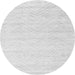 Machine Washable Solid Gray Modern Rug, wshcon2559gry